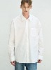 OVER-FIT PAPER COTTON SHIRT [WHITE]