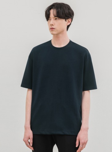 ESSENTIAL BASIC T-SHIRTS [TURQUOISE BLUE]