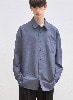 OVER-FIT OXFORD SHIRT [BLUE]